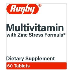 Zinc Stress Formula Multivitamin Supplement Vitamin C 500 mg Strength Tablet 60 per Bottle (1196023_BT)