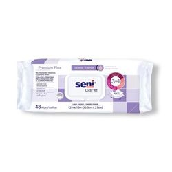 Seni Care Personal Cleansing Wipe Soft Pack Unscented 48 Count (1192225_CS)