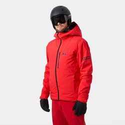 Helly Hansen Men's Swift Team Insulated Ski Jacket Red M