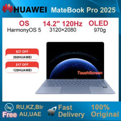 2025 HUAWEI MateBook Pro 14.2-inch Laptop HarmonyOS 5 OLED 120Hz 3120*2080
