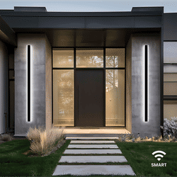 Haylen (Smart Lights) | Waterproof LED Wall Light | 12" / 30 cm / 3 Colors + Dimming / Smart App + Remote Control | Outdoor Lighting | MOD LIGHTING