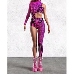 Costume di Carnevale Tuta Intera Costumi zentai con motivi Costume Cosplay Body Stampa Costume Sexy Halloween Per uomo Per donna Ragazzi Costume per Feste Performance Mascherata Bambini Adulti