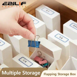 Drawer Style Mini Storage Box For Small Items Needle And Thread Storage Desktop With Cover Office Miscellaneous Storage Box