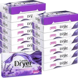 Dryer Sheets Bulk Natural Fabric Softener Plant Lavender Laundry Softener Naturally Pet Clothing Cleaning Aromatherapy Tablets