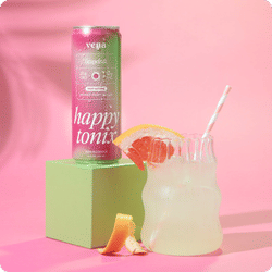Happy Tonix THC Seltzers | Grapefruit