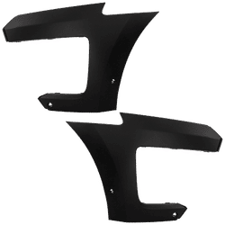 JC Whitney Bumper End Plastic Primed, Front, Driver & Passenger Side, 1-year unlimited-mileage warranty SET-RF01110049