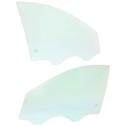 JC Whitney Door Glass, Front, Driver & Passenger Side, 1-year unlimited-mileage warranty SET-JH480125