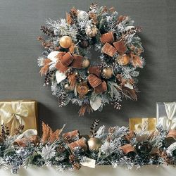 Ginger Snap Grandeur Greenery Collection - Wreath - Frontgate