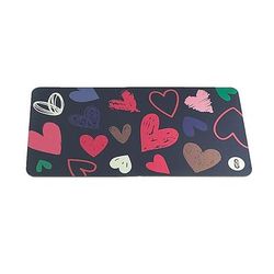 Tappetino yoga 6433 cm Durevole PU per Esercizio Fitness Pilates Nero