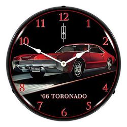 Collectable Sign and Clock 1966 Toronado Backlit Wall Clock
