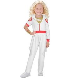 Costumi da zombie Nova ragazza pon pon Gonna Cappotto T-shirt Film Costume Cosplay for Ragazze Bambini Halloween Performance Halloween Mascherata