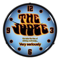Collectable Sign and Clock GTO The Judge Backlit Wall Clock