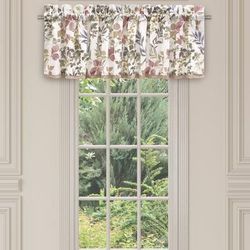 Rosewood Window Straight Valance by Royal Court in Rose (Size ONE SIZE)