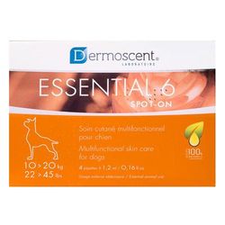 Essential 6 For Dogs For Medium Dogs 22-45 Lbs 12 Pipette