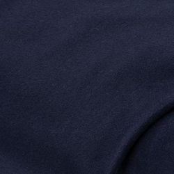 Tissu polaire de coton, bleu foncé