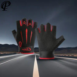 Half Finger Motorcycle Gloves Electric Scooter Fitness Gym Silicone Anti Slip 자전거용품 Wearable Outdoor Sport mtb Accessories