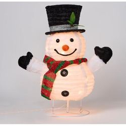 Pre-Lit Pop-Up Figures by BrylaneHome in Snowman
