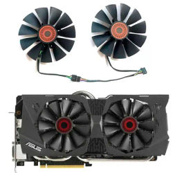 95MM FD10015H12S 0.55A 5Pin GTX980 980Ti Cooler Fan For ASUS STRIX GTX 970 980 780 TI R9 380 Graphics Video Card Cooling Fan