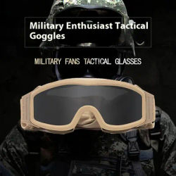 Lunettes tactiques de qualité militaire – Lunettes de tir coupe-vent et balistiques pour airsoft et combat en plein air