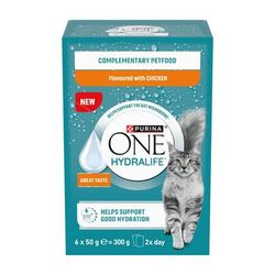 6x50g Chicken Hydralife Purina One Wet Cat Food