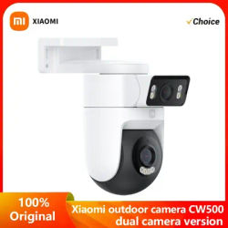 NEW Xiaomi Outdoor CW500 Dual Camera Version IP66 Security Protection CCTV AI Detection Full-Color Night Vision Smart Home