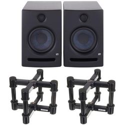Presonus Eris E5 Isolation Stand Bundle