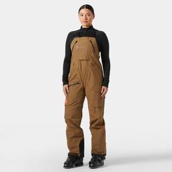 Helly Hansen Women's Ridge Infinity Shell Bib Brown S