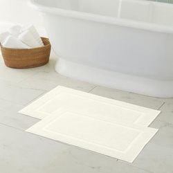 BH Studio Bath Mat, Set of 2 by BH Studio in Ivory