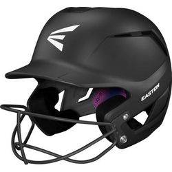 Easton Z50 Matte Batting Helmet with Softball Mask Black