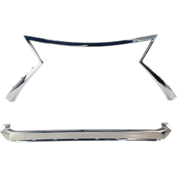 Replacement Grille Trim Chrome, 1-year unlimited-mileage warranty SET-RL07070003