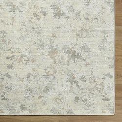 Bisera 2' x 2'11" Modern Cream/Beige/Tan/Sage/Light Brown Area Rug - Boutique Rugs