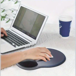 Ergonomic anti slip rubber mouse pad, suitable for computers and laptops, perfect for office and home use