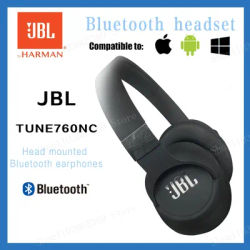 Original JBL Tune 760NC casque sans fil suppression Active du bruit casque de jeu avec micro JBLT760NC Bluetooth écouteurs