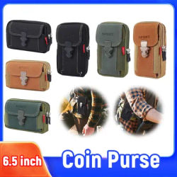 Sport Phone Purse Travel Zip Belt Bum Pouch Running Pouch Travel Camping Bags Outdoor Men Canvas Waist Bag Pocket
