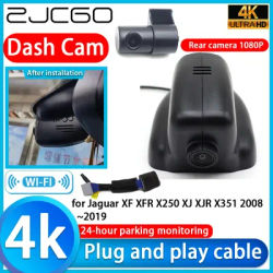 ZJCGO Video Recorder 4K UHD Plug and Play DVR Dash Cam for Jaguar XF XFR X250 XJ XJR X351 2008~2019