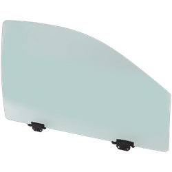 JC Whitney Door Glass, Front, Passenger Side, 1-year unlimited-mileage warranty JRD48010003