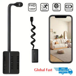 WiFi HD Camera Video Recorder120° Wide Angle with Motion Detection Cloud Storage, Micro Camcorder Support Remote Control,TF Card