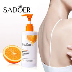 Vitamin C Body Lotion Whitening Creams Moisturising Exfoliating Leg Arm Back Body Skin Care Cream for Women Men