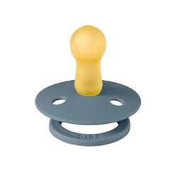 BIBS Original Colour Pacifier, 4 Pack - Petrol/Sage/Baby Blue/Iron - Size 2 (6-18 m)