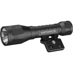 INFORCE ARC 650-Lr-M Rechargeable 18650 Li-Ion 1400 Lumens LED Flashlight Kit w/Mount Black IF71016