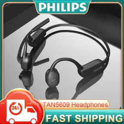 Philips TAN5609 casque à Conduction osseuse sans fil Bluetooth sport écouteurs HD micro appel réduction du bruit casque 180 mAh longue durée de vie