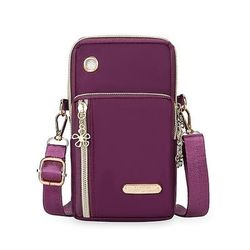 borsa a tracolla impermeabile da donna con design multitasche, borsa da viaggio in nylon leggero per attività all'aperto, sport e uso quotidiano