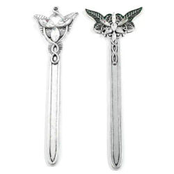 The Lord of the Rings&Twilight Star metal bookmark, a collectible gift for anime fans and bookworms, reading and marking suppl