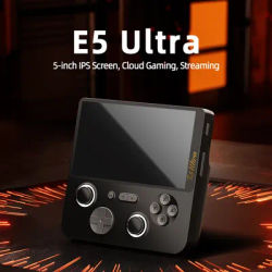 NEW GAMEMT E5 Ultra Handheld Game Console 5" 1280*720 60Hz IPS Touch Screen 5000mAh Hall-Effect Joystick Portable Android System