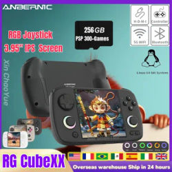 ANBERNIC RGCubeXX Video Gaming Player Retro Handheld Games Console Linux RGB Joystick RG Cube xx Supports WIFI HD TV Connection