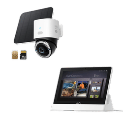 eufy Smart Display E10 + eufy 4G LTE Cam S330 White