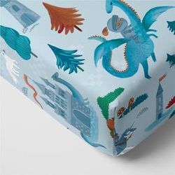 Knight's Quest Fitted Crib Sheet - Standard