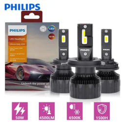 Philips Ultinon rallye 3550 H7 phares Led haute puissance 50W H4 H8 H9 H11 9005 HB3 9006 HB4 9012 HIR2 6500K phares antibrouillard automatiques
