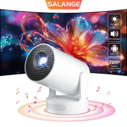 Salange HY300 Ultra 4K Movie Android11 Projector WiFi6 BT5.4 Outdoor Home Theater Auto Vertical Keystone 2025 New Release HY300