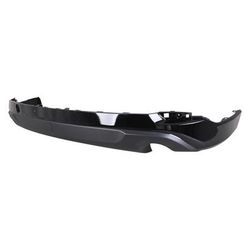 Replacement Bumper Cover Painted Black, Rear, Lower, 1-year unlimited-mileage warranty GM76010186Q